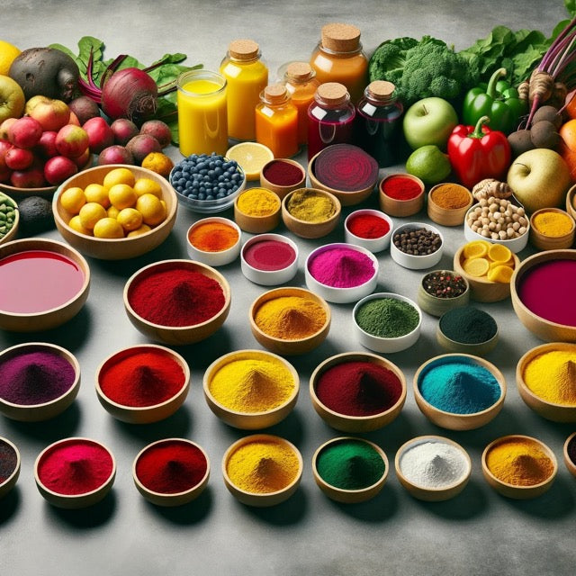 Gummy Bear Ingredient Natural and Artifical Colorings in Gummy Candy Manufacturing