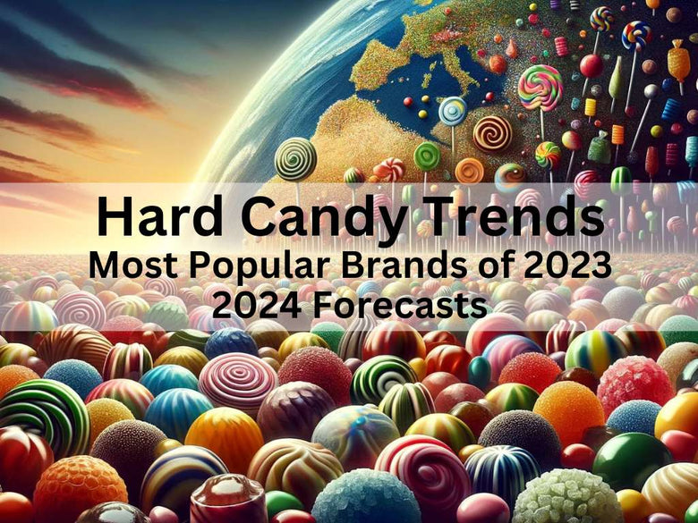 Global Hard Candy Trends and Forecast Illustration